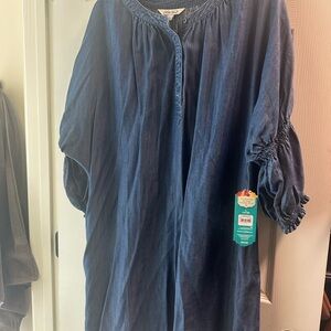 Pioneer Woman Blue Denim Dress NWT